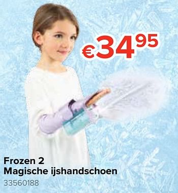Promoties Frozen 2 magische ijshandschoen - Disney  Frozen - Geldig van 21/10/2019 tot 06/12/2019 bij Euro Shop
