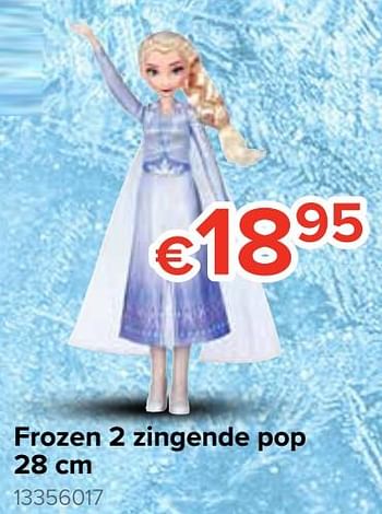 Promoties Frozen 2 zingende pop - Disney  Frozen - Geldig van 21/10/2019 tot 06/12/2019 bij Euro Shop