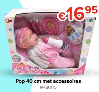 Promoties Pop 40 cm met accessoires - Baby MayMay - Geldig van 21/10/2019 tot 06/12/2019 bij Euro Shop