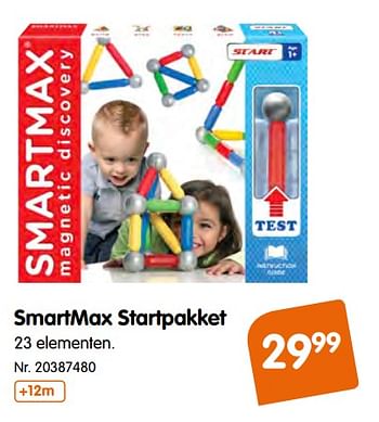 Promoties Smartmax startpakket - Smartmax - Geldig van 09/10/2019 tot 01/12/2019 bij Fun