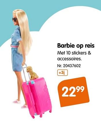 Promoties Barbie op reis - Mattel - Geldig van 09/10/2019 tot 01/12/2019 bij Fun