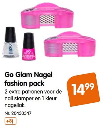 Promoties Go glam nagel fashion pack - Cool maker - Geldig van 09/10/2019 tot 01/12/2019 bij Fun