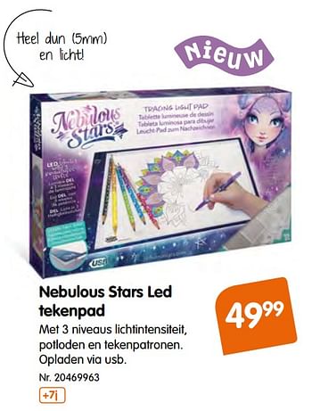Promoties Nebulous stars led tekenpad - Nebulous Stars - Geldig van 09/10/2019 tot 01/12/2019 bij Fun