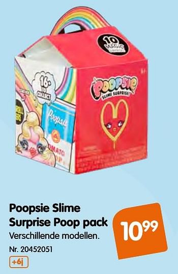Promotions Poopsie slime surprise poop pack - Poopsie - Valide de 09/10/2019 à 01/12/2019 chez Fun