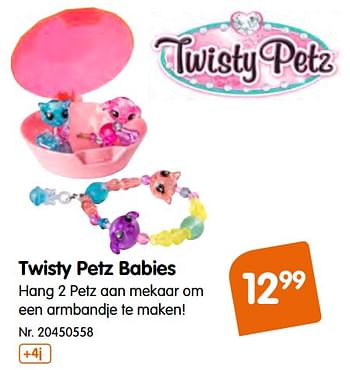 Promoties Twisty petz babies - Twisty Petz - Geldig van 09/10/2019 tot 01/12/2019 bij Fun