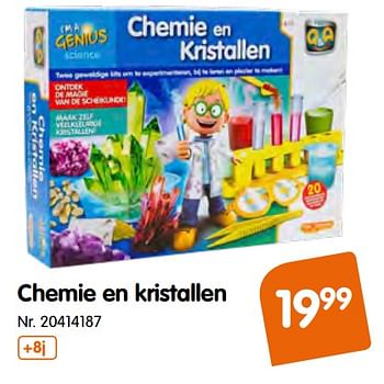 Promoties Chemie en kristallen - Prof Q&A - Geldig van 09/10/2019 tot 01/12/2019 bij Fun