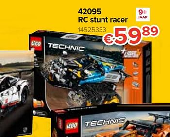 Promoties 42095 rc stunt racer - Lego - Geldig van 21/10/2019 tot 06/12/2019 bij Euro Shop