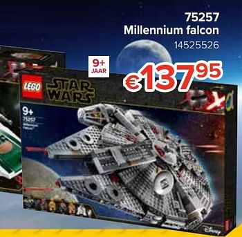 Promoties 75257 millennium falcon - Lego - Geldig van 21/10/2019 tot 06/12/2019 bij Euro Shop