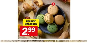 Promoties Hartige macarons - Delicieux - Geldig van 28/10/2019 tot 02/11/2019 bij Lidl