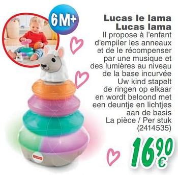 Promoties Lucas le lama lucas lama - Huismerk - Cora - Geldig van 22/10/2019 tot 07/12/2019 bij Cora