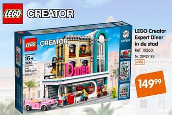 Promoties Lego creator expert diner in de stad - Lego - Geldig van 09/10/2019 tot 01/12/2019 bij Fun
