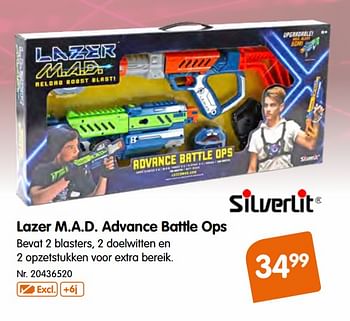 Promotions Lazer m.a.d. advance battle ops - Silverlit - Valide de 09/10/2019 à 01/12/2019 chez Fun