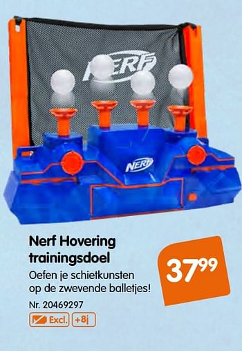 Promoties Nerf hovering trainingsdoel - Nerf - Geldig van 09/10/2019 tot 01/12/2019 bij Fun