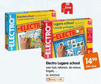Promoties Electro lagere school - Jumbo - Geldig van 09/10/2019 tot 01/12/2019 bij Fun