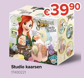 Promotions Studio kaarsen - Produit Maison - Euroshop - Valide de 21/10/2019 à 06/12/2019 chez Euro Shop
