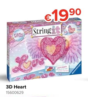 Promoties 3d heart - Ravensburger - Geldig van 21/10/2019 tot 06/12/2019 bij Euro Shop