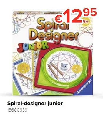 Promoties Spiral-designer junior - Ravensburger - Geldig van 21/10/2019 tot 06/12/2019 bij Euro Shop