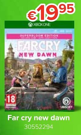 Promotions Far cry new dawn - Ubisoft - Valide de 21/10/2019 à 06/12/2019 chez Euro Shop