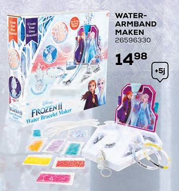 Promotions Waterarmband maken - Disney  Frozen - Valide de 17/10/2019 à 12/12/2019 chez Supra Bazar