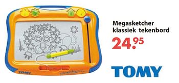 Promoties Megasketcher klassiek tekenbord - Tomy - Geldig van 28/10/2019 tot 06/12/2019 bij Europoint