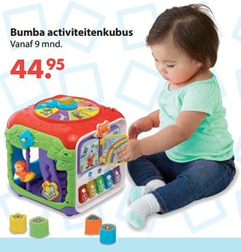 Promoties Bumba activiteitenkubus - Vtech - Geldig van 28/10/2019 tot 06/12/2019 bij Europoint