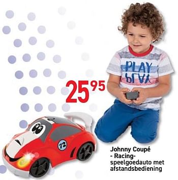 Promoties Johnny coupé racing speelgoedauto met afstandsbediening - Huismerk - Deproost - Geldig van 15/10/2019 tot 30/11/2019 bij Deproost