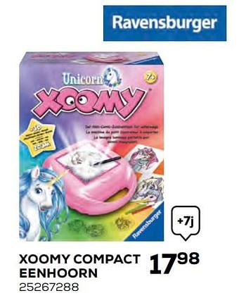 Promoties Xoomy compact eenhoorn - Ravensburger - Geldig van 17/10/2019 tot 12/12/2019 bij Supra Bazar