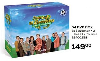 Promoties 54 dvd box - Huismerk - Supra Bazar - Geldig van 17/10/2019 tot 12/12/2019 bij Supra Bazar