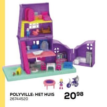Promoties Polyville: het huis - Polly pocket - Geldig van 17/10/2019 tot 12/12/2019 bij Supra Bazar