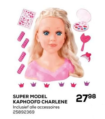 Promoties Super model kaphoofd charlene - Huismerk - Supra Bazar - Geldig van 17/10/2019 tot 12/12/2019 bij Supra Bazar