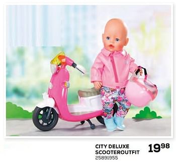 Promoties City deluxe scooteroutfit - Baby Born - Geldig van 17/10/2019 tot 12/12/2019 bij Supra Bazar