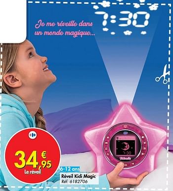 Vtech Réveil kidi magic - En promotion chez Carrefour