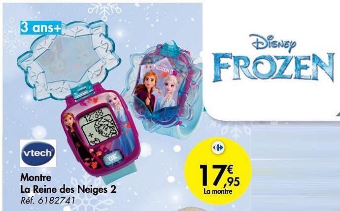 Montre reine des neiges carrefour new arrivals