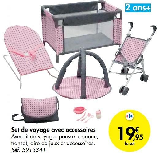 carrefour jouet poussette