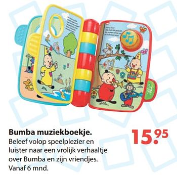 Promoties Bumba muziekboekje - Vtech - Geldig van 28/10/2019 tot 06/12/2019 bij Europoint