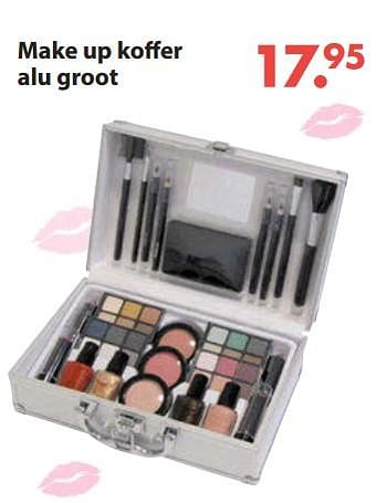 Promoties Make up koffer alu groot - Huismerk - Europoint - Geldig van 28/10/2019 tot 06/12/2019 bij Europoint