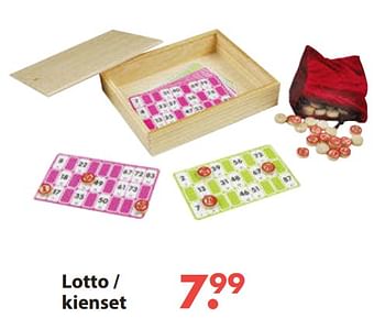Promoties Lotto - kienset - Huismerk - Europoint - Geldig van 28/10/2019 tot 06/12/2019 bij Europoint