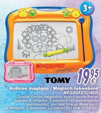 Promoties Ardoise magique magisch tekenbord megasketcher - Tommy - Geldig van 22/10/2019 tot 07/12/2019 bij Cora