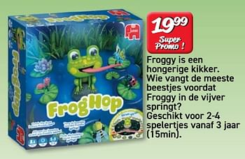 Promoties Froggy is een hongerige kikker - Jumbo - Geldig van 28/10/2019 tot 06/12/2019 bij Multi-Land