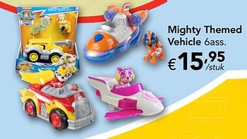 Promoties Mighty themed vehicle - PAW  PATROL - Geldig van 28/10/2019 tot 31/12/2019 bij Happyland
