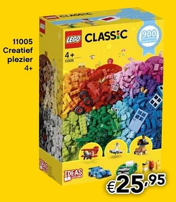 Promoties 11005 creatief plezier - Lego - Geldig van 28/10/2019 tot 31/12/2019 bij Happyland