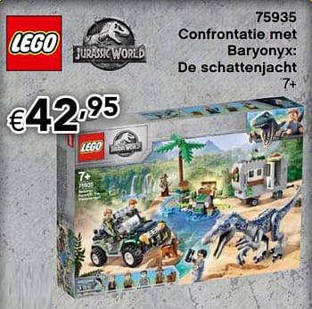 Promoties 75935 confrontatie met baryonyx: de schattenjacht - Lego - Geldig van 28/10/2019 tot 31/12/2019 bij Happyland