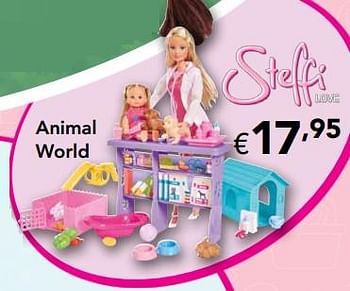 Promoties Animal world - Steffi Love - Geldig van 28/10/2019 tot 31/12/2019 bij Happyland