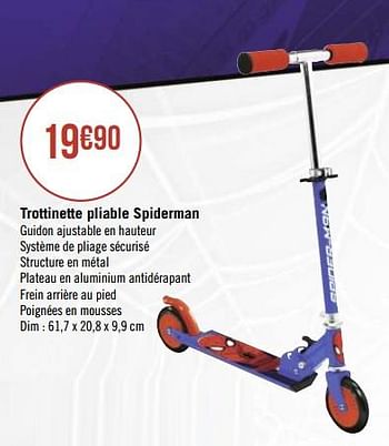 Trottinette pliable - Spiderman