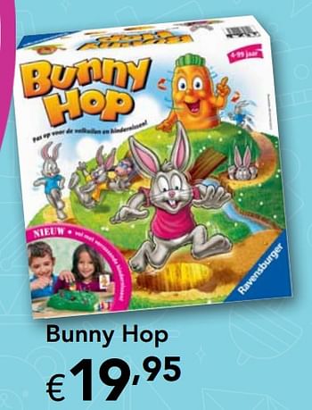 Promoties Bunny hop - Ravensburger - Geldig van 28/10/2019 tot 31/12/2019 bij Happyland