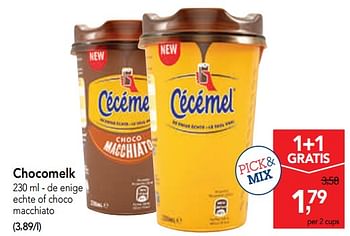 Promoties Chocomelk - Cecemel - Geldig van 06/11/2019 tot 19/11/2019 bij Makro