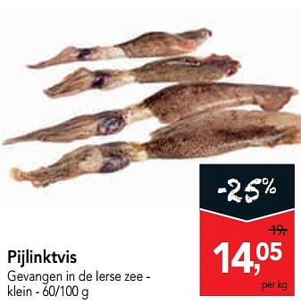 Promoties Pijlinktvis - Huismerk - Makro - Geldig van 06/11/2019 tot 19/11/2019 bij Makro