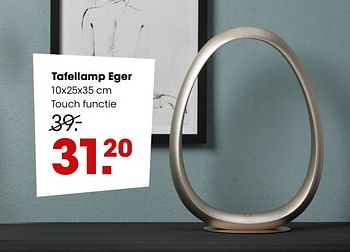 Promoties Tafellamp eger - Huismerk - Kwantum - Geldig van 11/11/2019 tot 24/11/2019 bij Kwantum