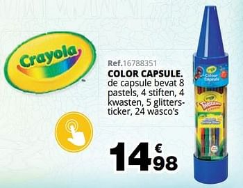 Promoties Color capsule - Crayola - Geldig van 01/10/2019 tot 08/12/2019 bij Maxi Toys
