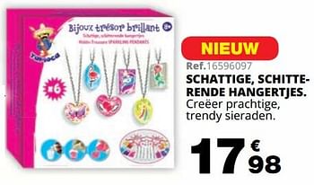 Promoties Schattige, schitterende hangertjes - Tapioca - Geldig van 01/10/2019 tot 08/12/2019 bij Maxi Toys